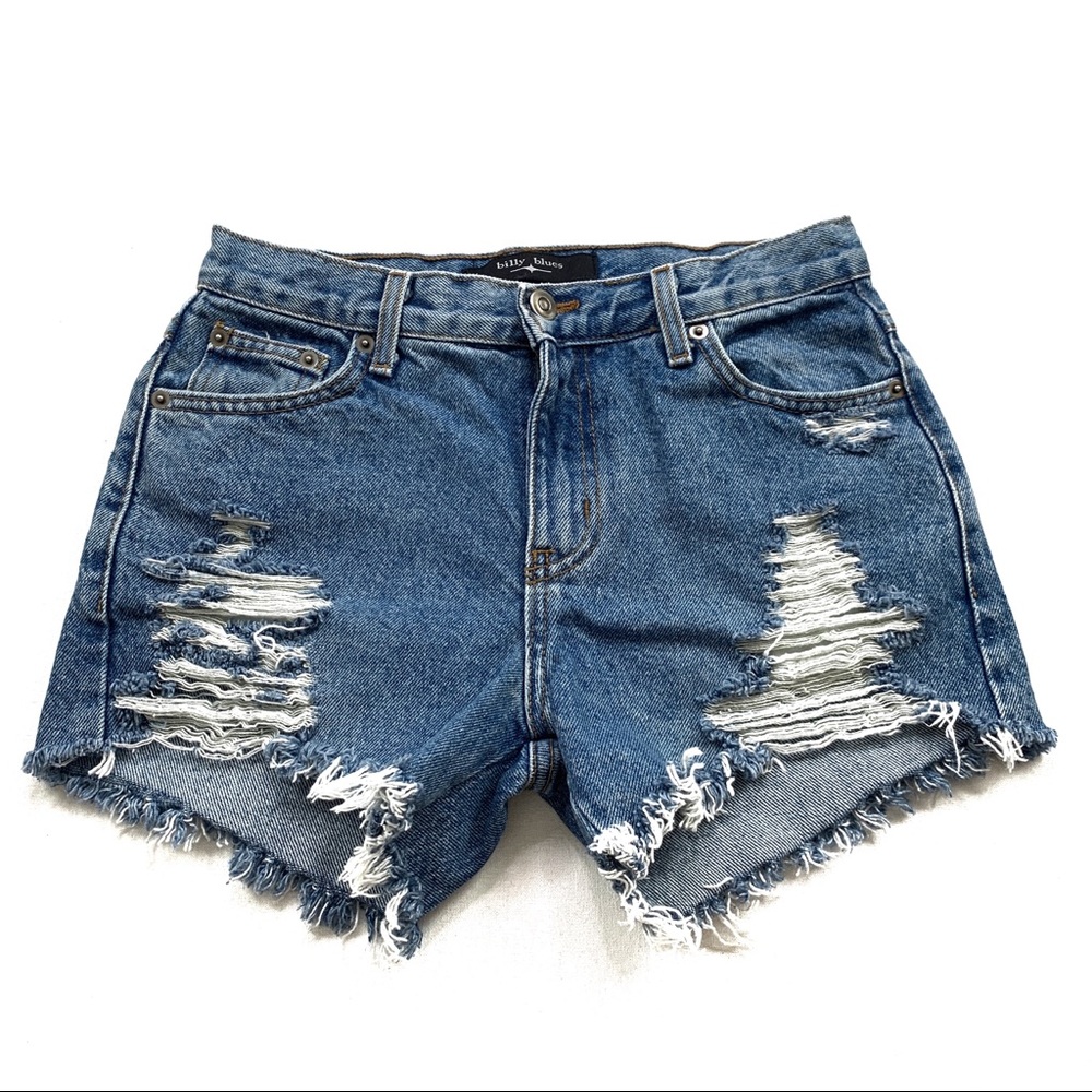 BILLY BLUES Cutoffs Waist 28-29 Small 7_132019